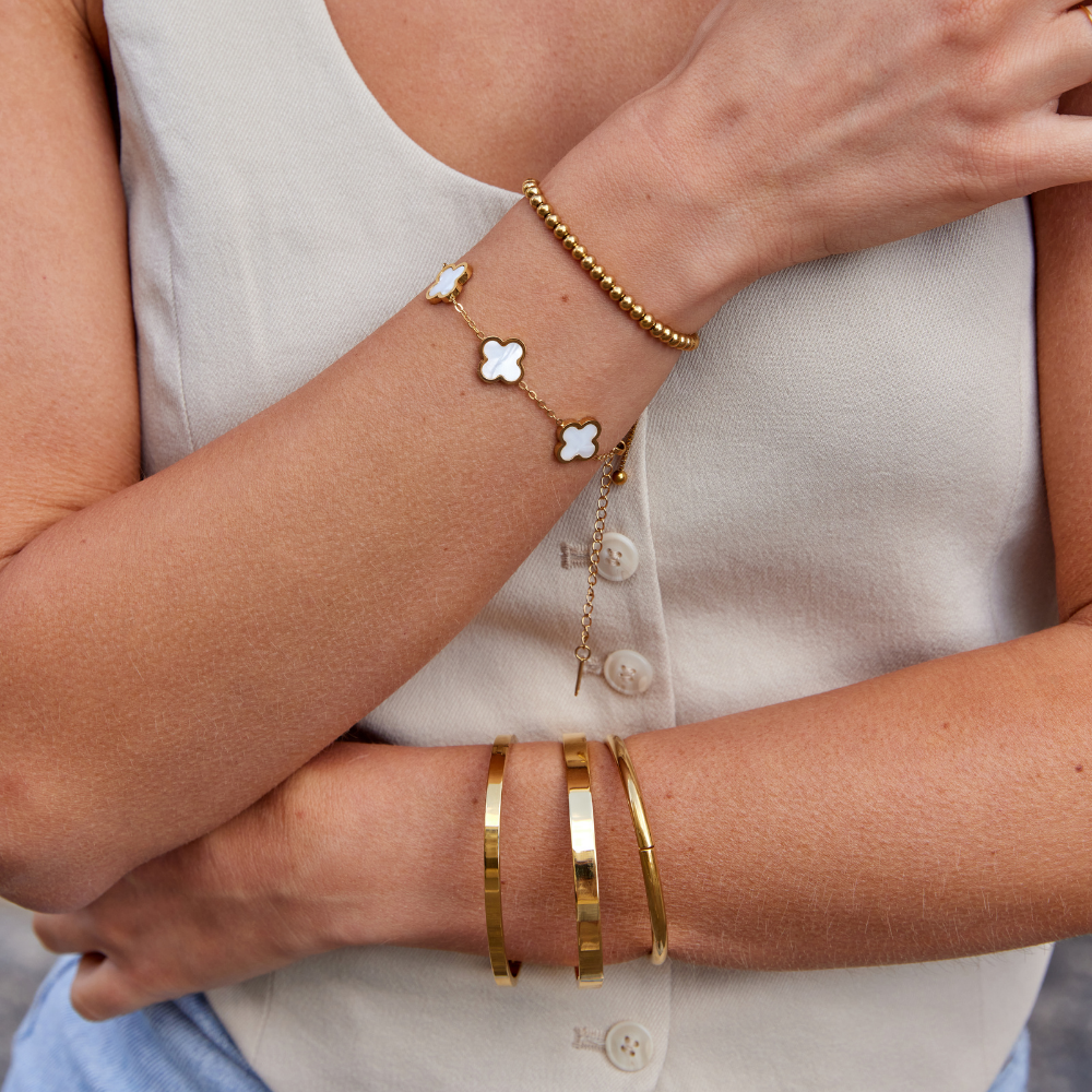 ELA | Blomformet Armbånd