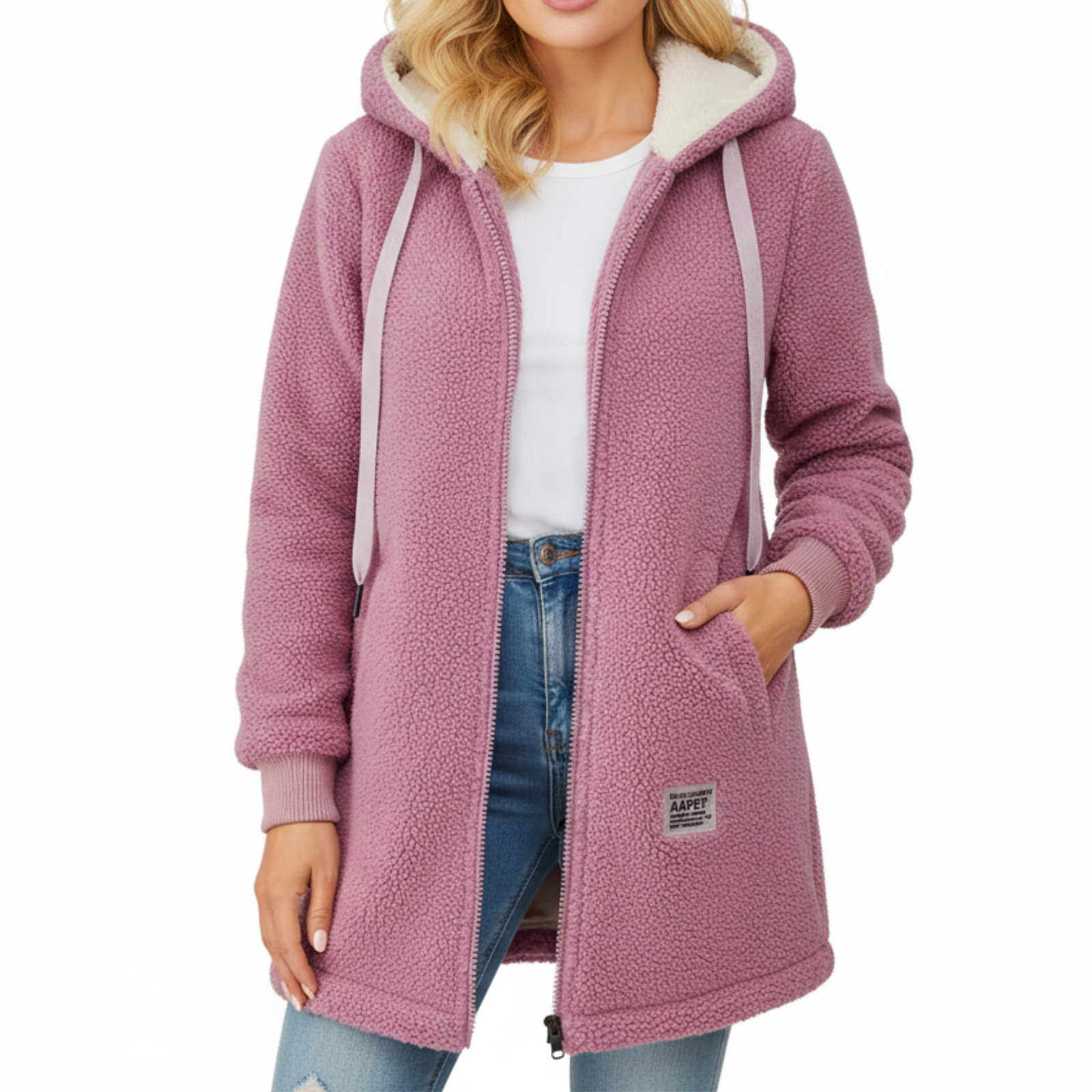 ELA | Emma Bluza polarowa z kapturem