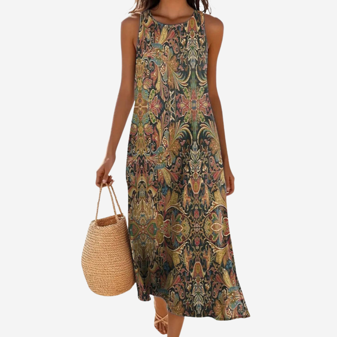 ELA | Vintage boho sukienka