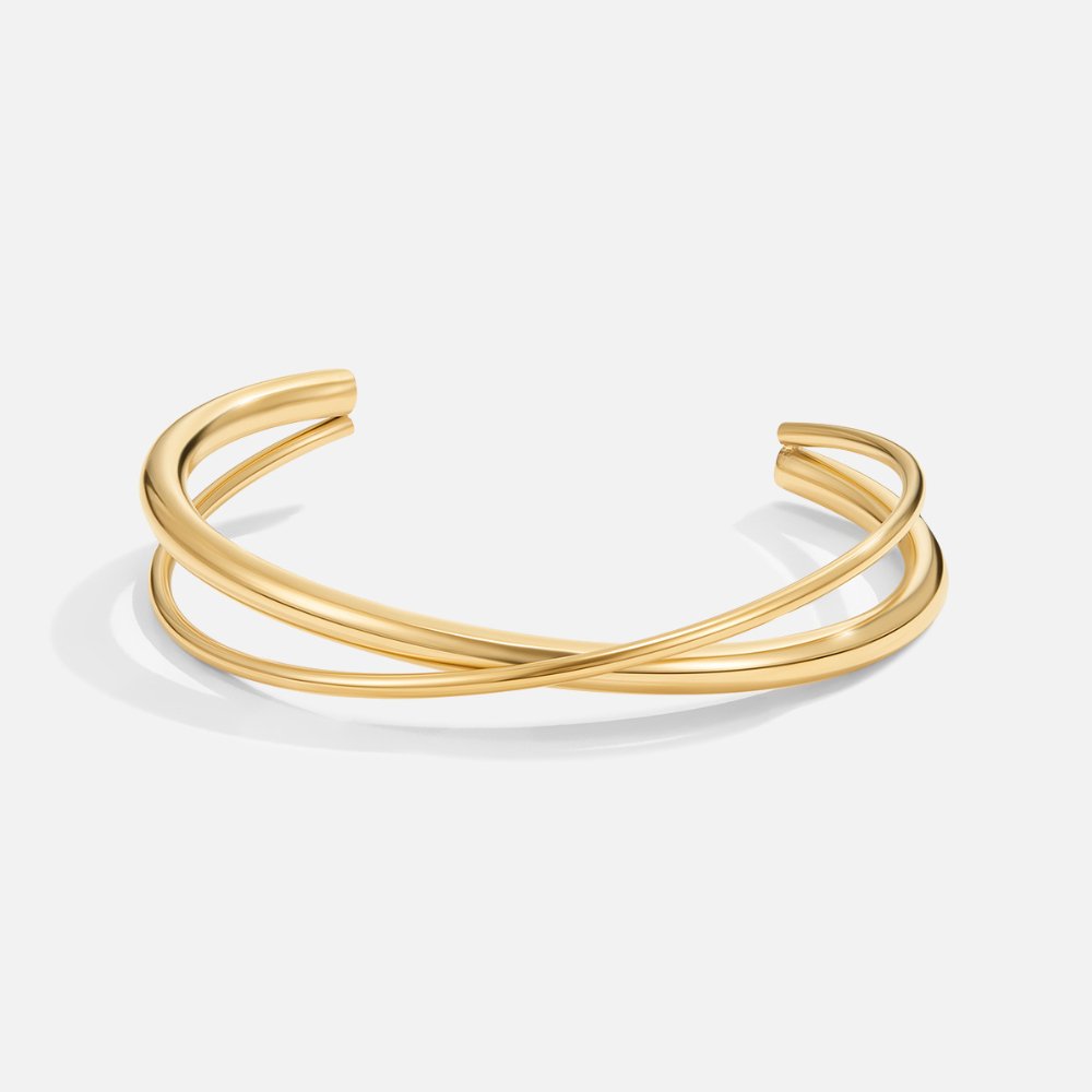 ELA | Złote Twist Bransoletka
