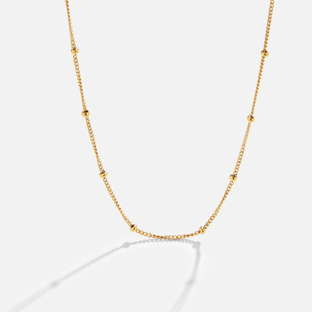 ELA | Elegancka Srebrna Naszyjnik